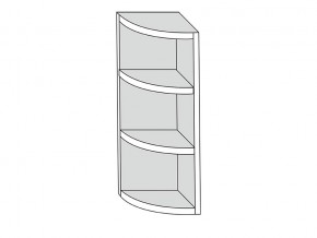 19.30.0р Полка угловая (h=913) радиусная  ЛДСП УНИ в Нытве - nytva.magazinmebel.ru | фото