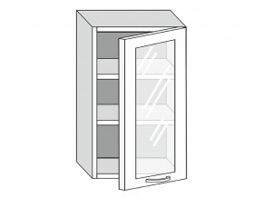 19.50.3 Шкаф настенный (h=913) на 500мм с 1-ой стекл. дверцей в Нытве - nytva.magazinmebel.ru | фото