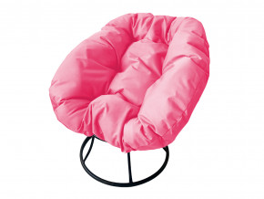 Кресло Пончик без ротанга розовая подушка в Нытве - nytva.magazinmebel.ru | фото