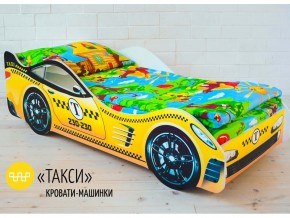 Кровать детская машина Такси в Нытве - nytva.magazinmebel.ru | фото