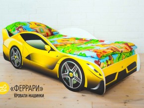 Кровать детская машинка Феррари в Нытве - nytva.magazinmebel.ru | фото