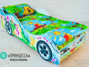 Кровать детская машинка Принцесса в Нытве - nytva.magazinmebel.ru | фото