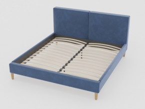 Кровать Линси 1200 синий в Нытве - nytva.magazinmebel.ru | фото