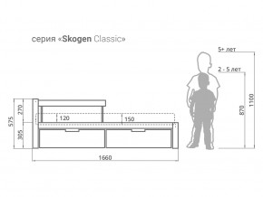 Кровать Svogen classic с ящиками и бортиком бежевый в Нытве - nytva.magazinmebel.ru | фото - изображение 2