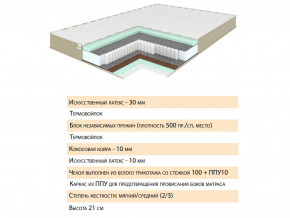 Матрас Тиссая 80х200 в Нытве - nytva.magazinmebel.ru | фото - изображение 2