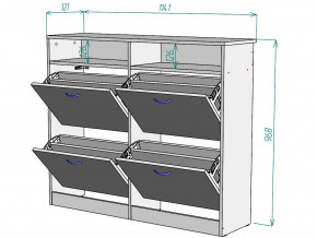 Обувница W51 в Нытве - nytva.magazinmebel.ru | фото - изображение 3