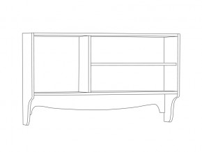 Полка 10.119 Флоренция в Нытве - nytva.magazinmebel.ru | фото - изображение 2