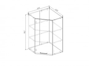 ВУ9 Модуль верхний Угловой МВУ9 в Нытве - nytva.magazinmebel.ru | фото