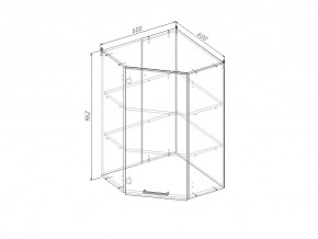 ВУП960 Модуль верхний Угловой МВУ9 в Нытве - nytva.magazinmebel.ru | фото